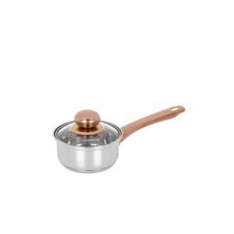 KASANOVA Mini casseruola 12 cm acciaio inox 1 manico Meravigliosa con coperchio