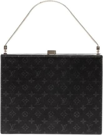 Louis Vuitton Pre-owned Handbags, female, Black, Size: ONE SIZE Pre-owned Fabric Handbag