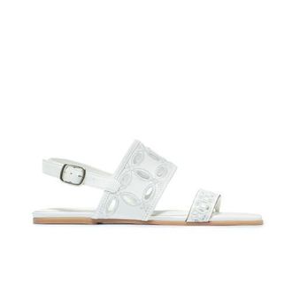 Bernardo Orla Slingback Sandal in White at Nordstrom, Size 6.5