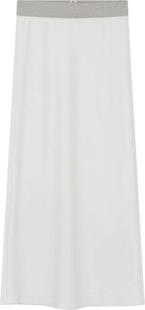 Gustav Maxi Rok - Dames - Maxi Rokken - Beige - 3XL - Rokken