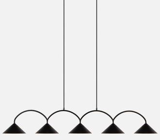 Globen Lighting Design Pendellampe Curve 5 - Schwarz