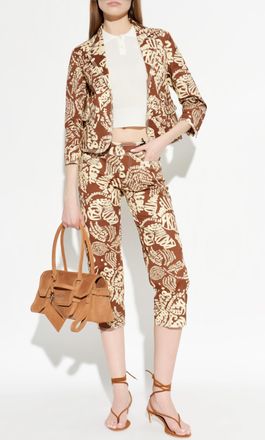 Dsquared2 Jeans With Print, Womens, Brown