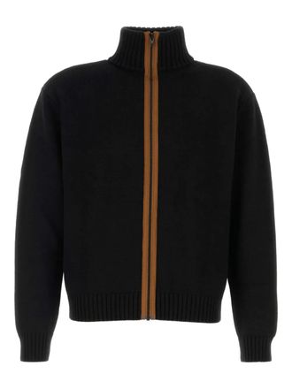 Gimaguas Alonso high-neck cardigan - Black