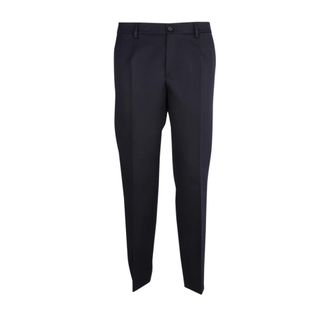 Golden Goose Broeken, Heren, Blauw, M, Wol, Donkerblauwe Milano Pant