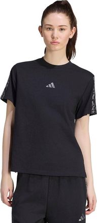 adidas T-shirt met korte mouwen, strepen met luipaardprint