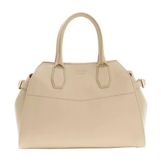 Guess Handbags, female, Beige, Size: ONE SIZE Yulia Small Satchel