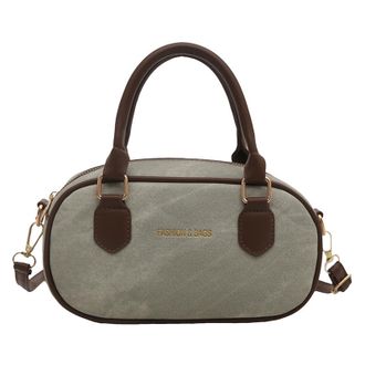 Generic Cymwer Trendy Retro Shoulder Bags Versatile Crossbody Bag for Women Shopping (Khaki)