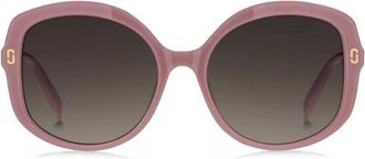 Marc Jacobs Brown Gradient Butterfly Ladies Sunglasses MJ 1119/S 035J/HA 56