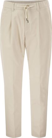 Herno broek met trekkoord van technische stof