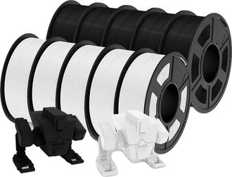 OEM Filamento Para Impresora 3d, Mayor Resistencia, F&aacute;cil De Usar, Pla P 5bk 5wt 11kg