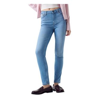Guess Skinny Jeans, female, Blue, Size: W28 jeans Cotone organico