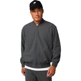 Fabletics Mens The Don Everyday Bomber in Onyx at Nordstrom, Size Xx-Large
