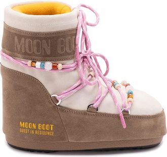 Moon Boot Mb X Guest In Residence Icon Low Suede Beads Boots
