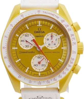 Omega Pre-owned Watches, male, Yellow, Size: ONE SIZE Pre-owned Vintage Wristwatch
