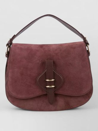 Coccinelle suede mavery shoulder bag