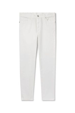 Ermenegildo Zegna Roccia Slim-Fit Straight-Leg Garment-Dyed Linen-Blend Trousers