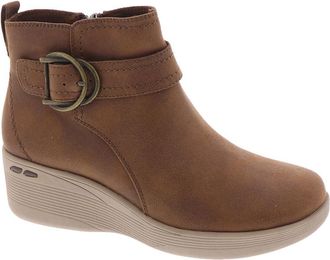 Skechers Womens Pier-lite-Forever Chic Ankle Boot, Chocolate, 4.5 UK