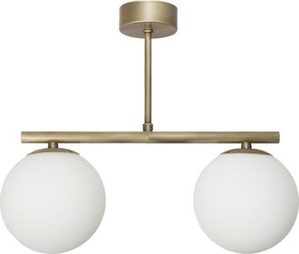 OEM L&aacute;mpara Colgante De Techo Tipo Ara&ntilde;a Con Pantallas De Bolas De Cristal, Casquillo E14, Led, P&aacute;tina De Titanio 14-907