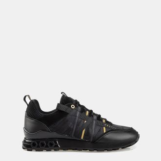 Cruyff Mens Cruyff Fearia Hex-Tech Trainers in Black Gold