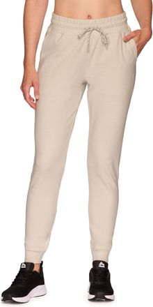 Avalanche Joggers for Women Lightweight Super Soft Jogger Sweatpants with Pockets, Striated Bone, Large