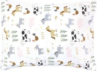 Hudson Baby Sleep Pillow Encasement in Cute Farm at Nordstrom