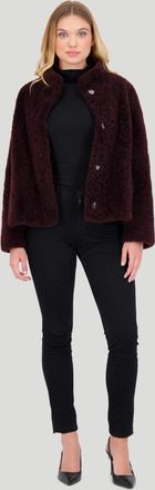 Gorski SHEARED CASHMERE GOAT JACKET