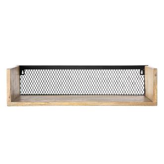 Miliboo Miliboo - Estanter&iacute;a De Pared Industrial Mango Y Metal 60 Cm Rack