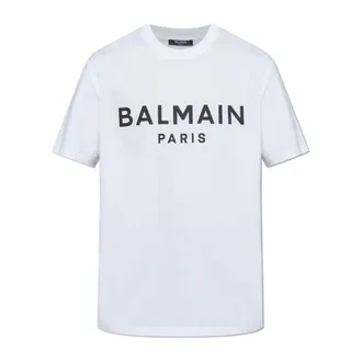 Balmain Hombre, Camisetas, Blanco, Talla: XL