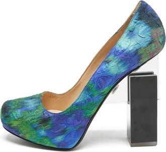 Nicholas Kirkwood Pumps con tacco largo 130mm - Blu