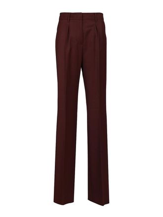 Max Mara Wool Gabardine Trousers