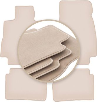 OEM Alfombrillas Premium Beige Para: Mercedes Cls C257 Sed&aacute;n 2018