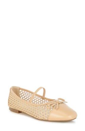 London Rag Omela Ballerina Flat in Tan at Nordstrom Rack, Size 10