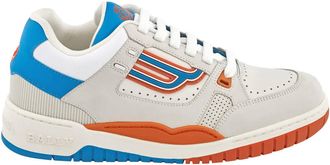 Bally Mens Kuba Logo Patch Low-top Sneakers In White