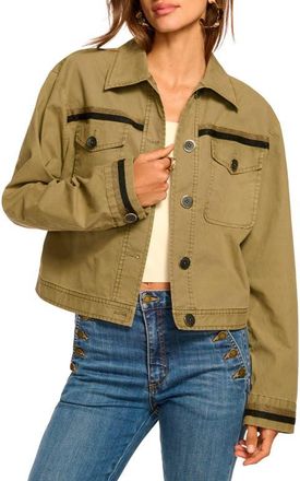 Ramy Brook Nikola Utility Jacket in Safari Green at Nordstrom, Size X-Large