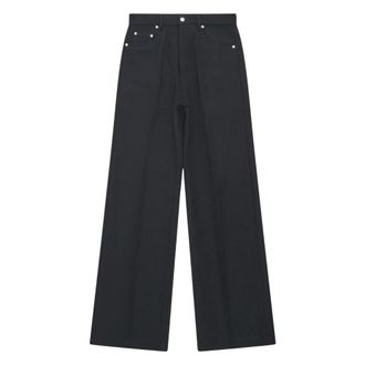 Rick Owens Geth Jeans - Heren - Jeans - Zwart - Maat: W32 Wol