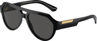 Dolce & Gabbana DG4466F Asian Fit 501/87 Mens Sunglasses Black Size 56