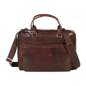 Howard London Laptop Bags & Cases, male, Brown, Size: ONE SIZE Laptop Bag Leopold
