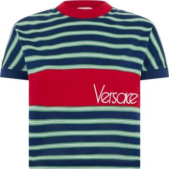 Versace Donna, Top, Multicolore, XS, new