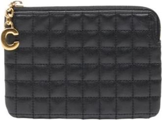 Celine Pre-owned Clutches, female, Black, Size: ONE SIZE Pre-owned Vintage Clutch