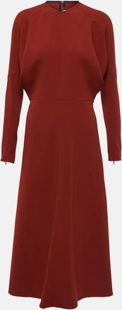 Victoria Beckham Dolman cady midi dress