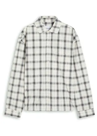 Mki Miyuki Zoku Box Dress Striped Seersucker Shirt - Multicoloured 1 - XL