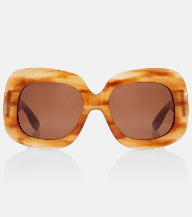 VLogo square sunglasses