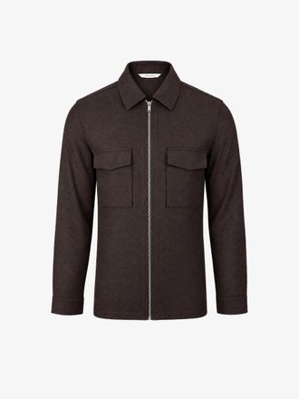 Gentiluomo Overshirt Bonucci | Donkerbruin