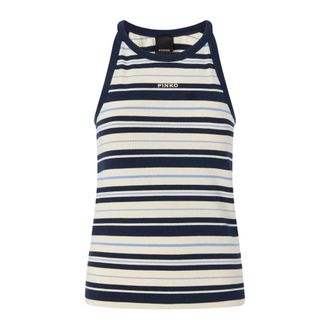 Pinko Sleeveless Tops, female, Multicolor, Size: XS Sleeveless Tops