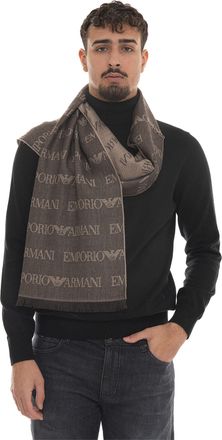 Emporio Armani Sciarpa pashmina Marrone Emporio Armani Uomo