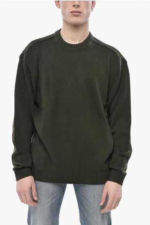 Paolo Pecora Wool-Blend Sweater With Ribbed Edges size Xxl
