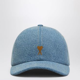 Ami Ami De Coeur denim baseball cap