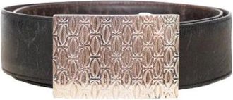 Cartier Pre-owned Belts, female, Black, Size: ONE SIZE Pre-owned Leather Belt