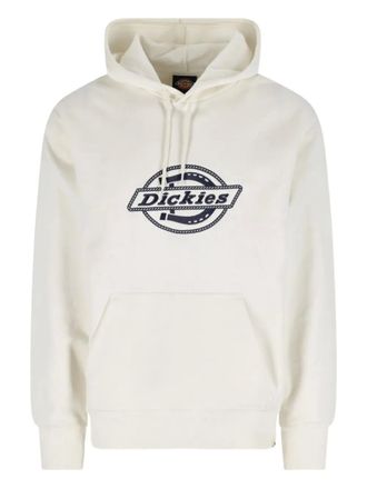 Dickies long-sleeve logo-detail hoodie - Neutrals