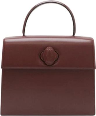 Cartier Pre-owned Must Handbag - - Pre-owned - Donna - Rosso - ONE SIZE